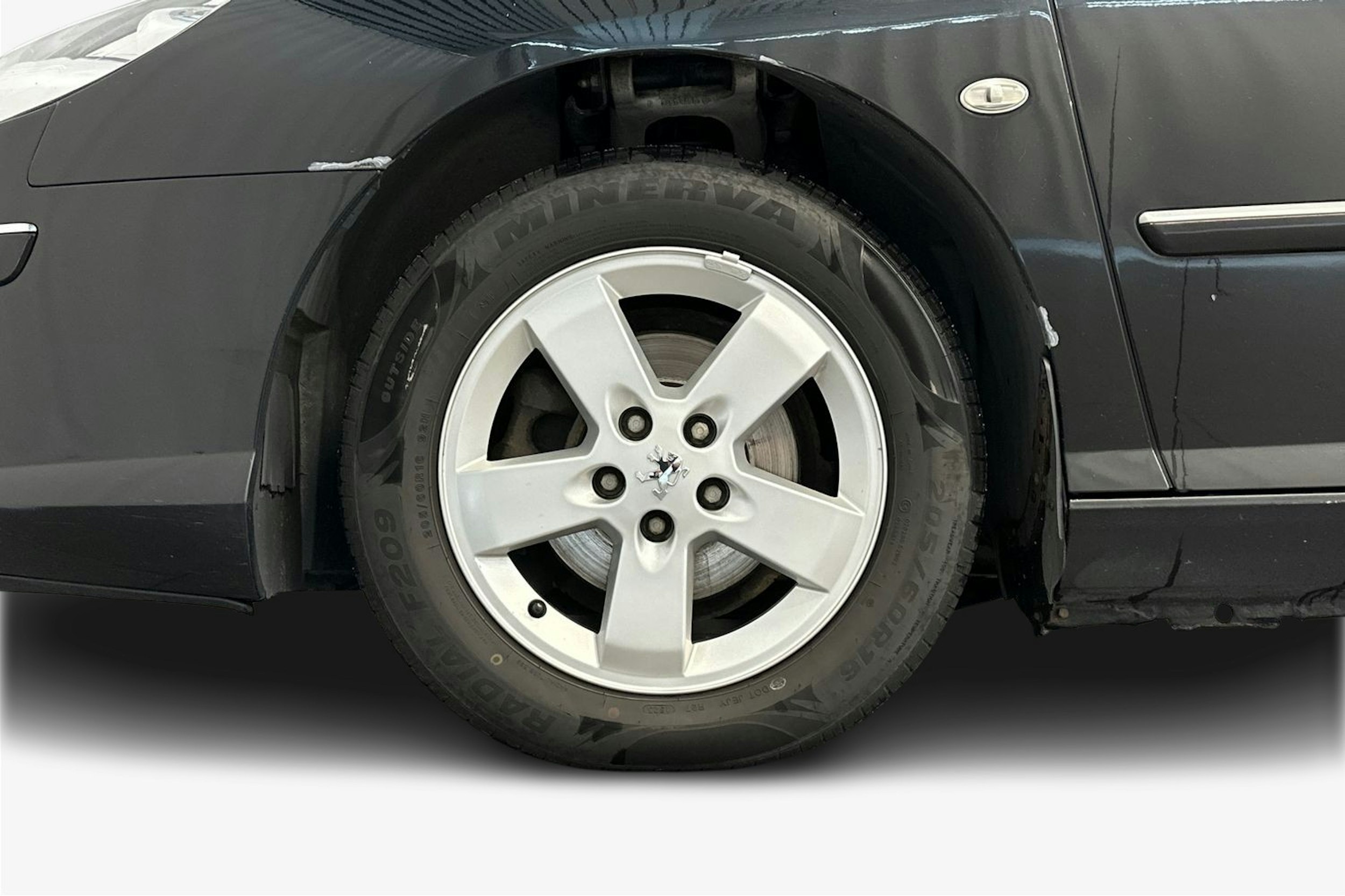 Musta Peugeot 407 2010 kuva 9.