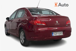 Punainen Peugeot 408 2012 kuva 2.