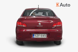 Punainen Peugeot 408 2012 kuva 3.