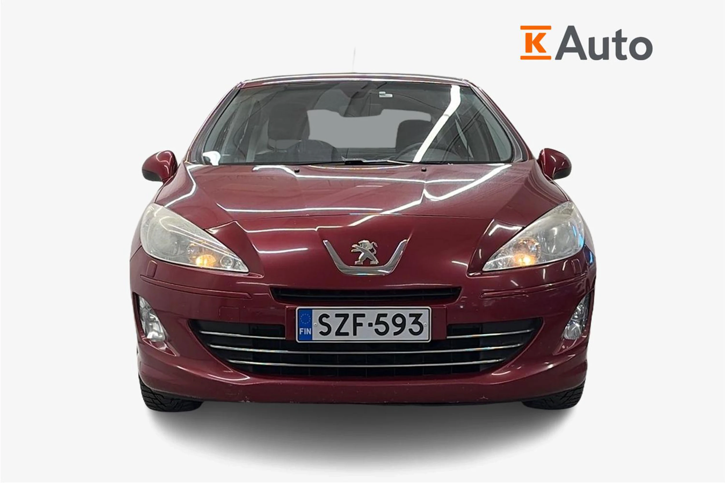 Punainen Peugeot 408 2012 kuva 4.