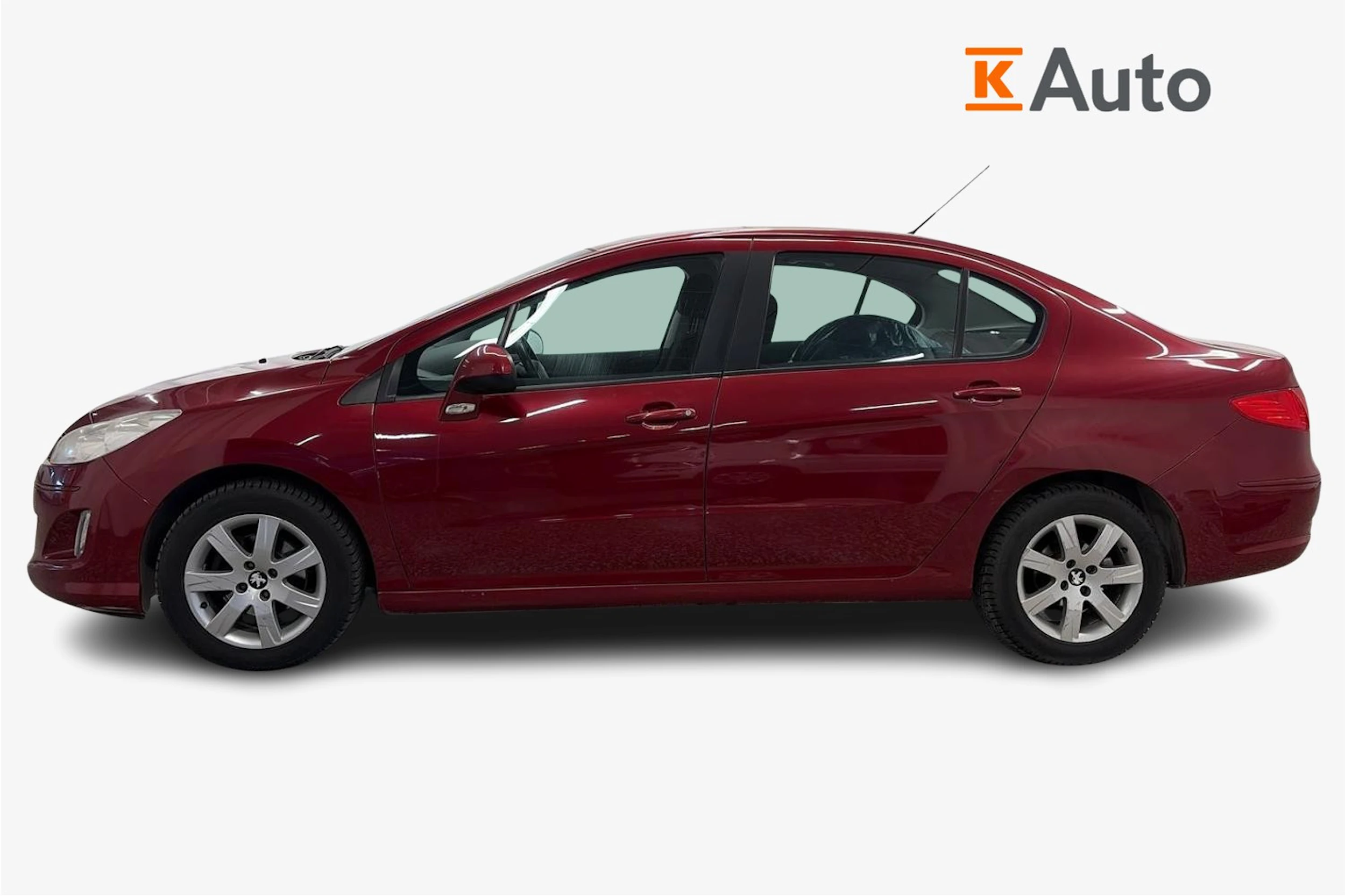 Punainen Peugeot 408 2012 kuva 5.