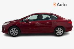 Punainen Peugeot 408 2012 kuva 5.