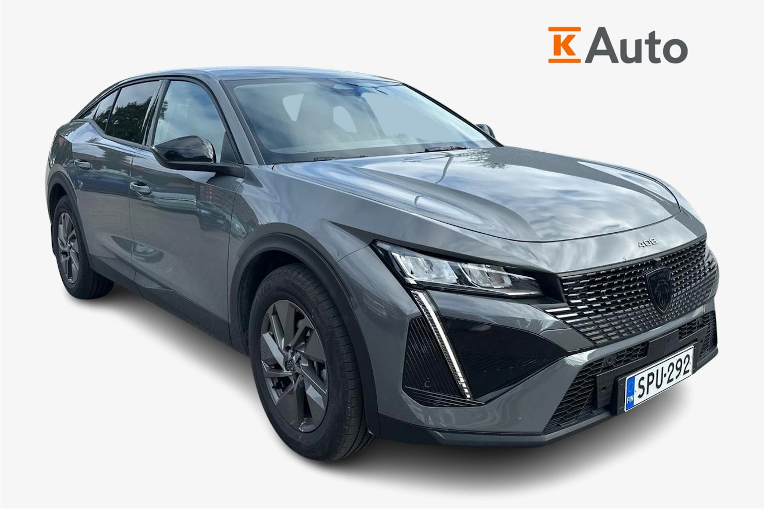 Harmaa Peugeot 408 2023 kuva 1.