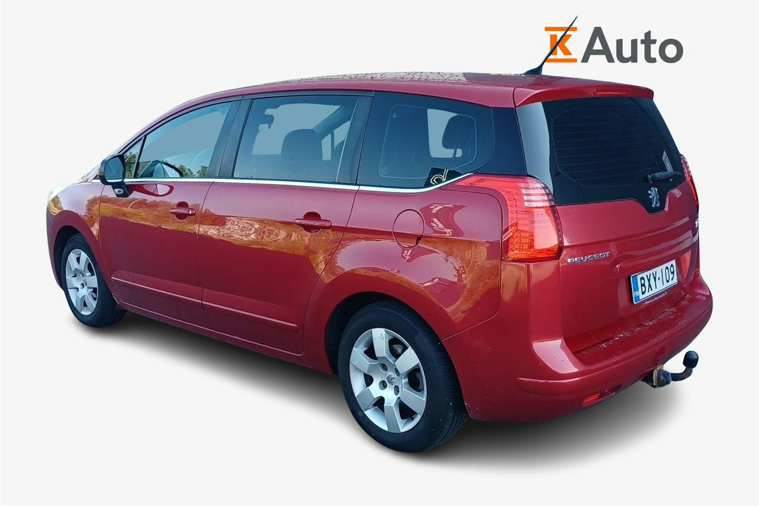 met. punainen Peugeot 5008 2010 kuva 2.