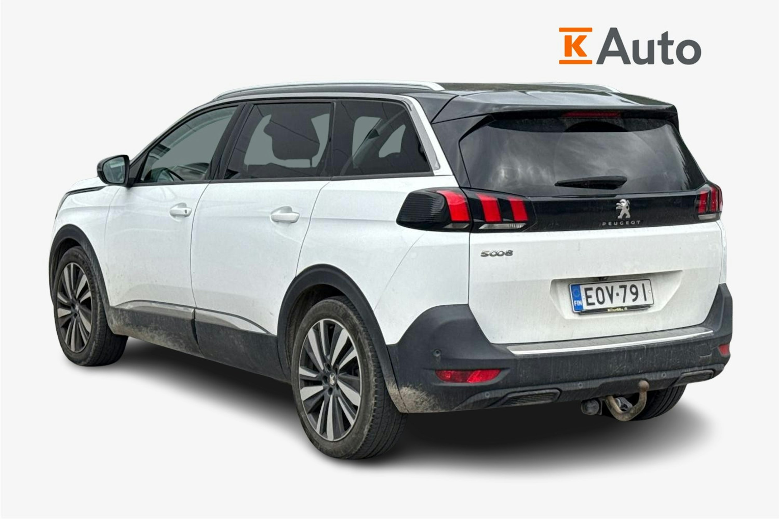 valkoinen Peugeot 5008 2018 kuva 2.