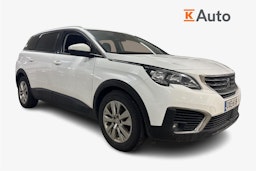 Valkoinen Peugeot 5008 2018 kuva 1.