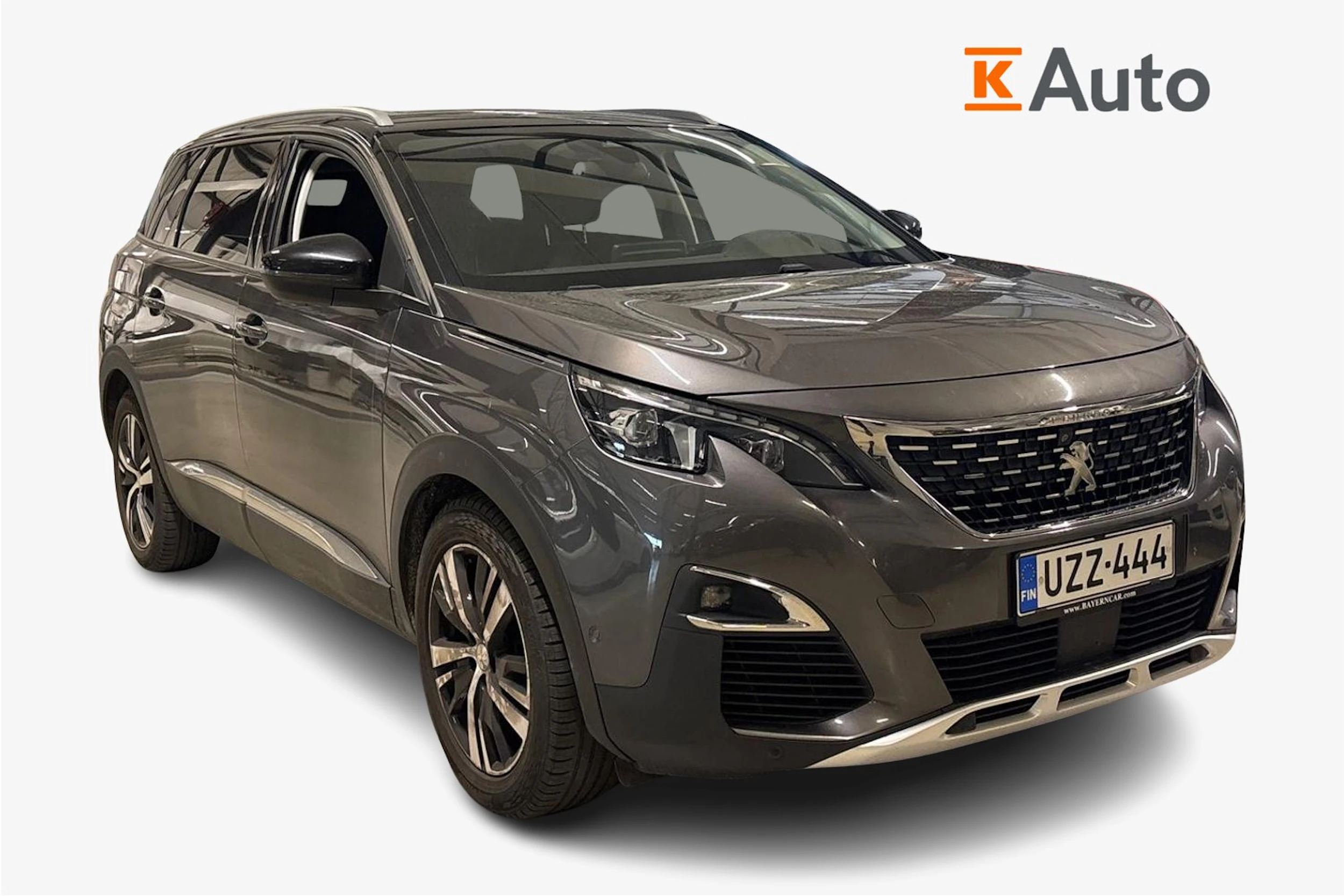 harmaa Peugeot 5008 2018 kuva 1.