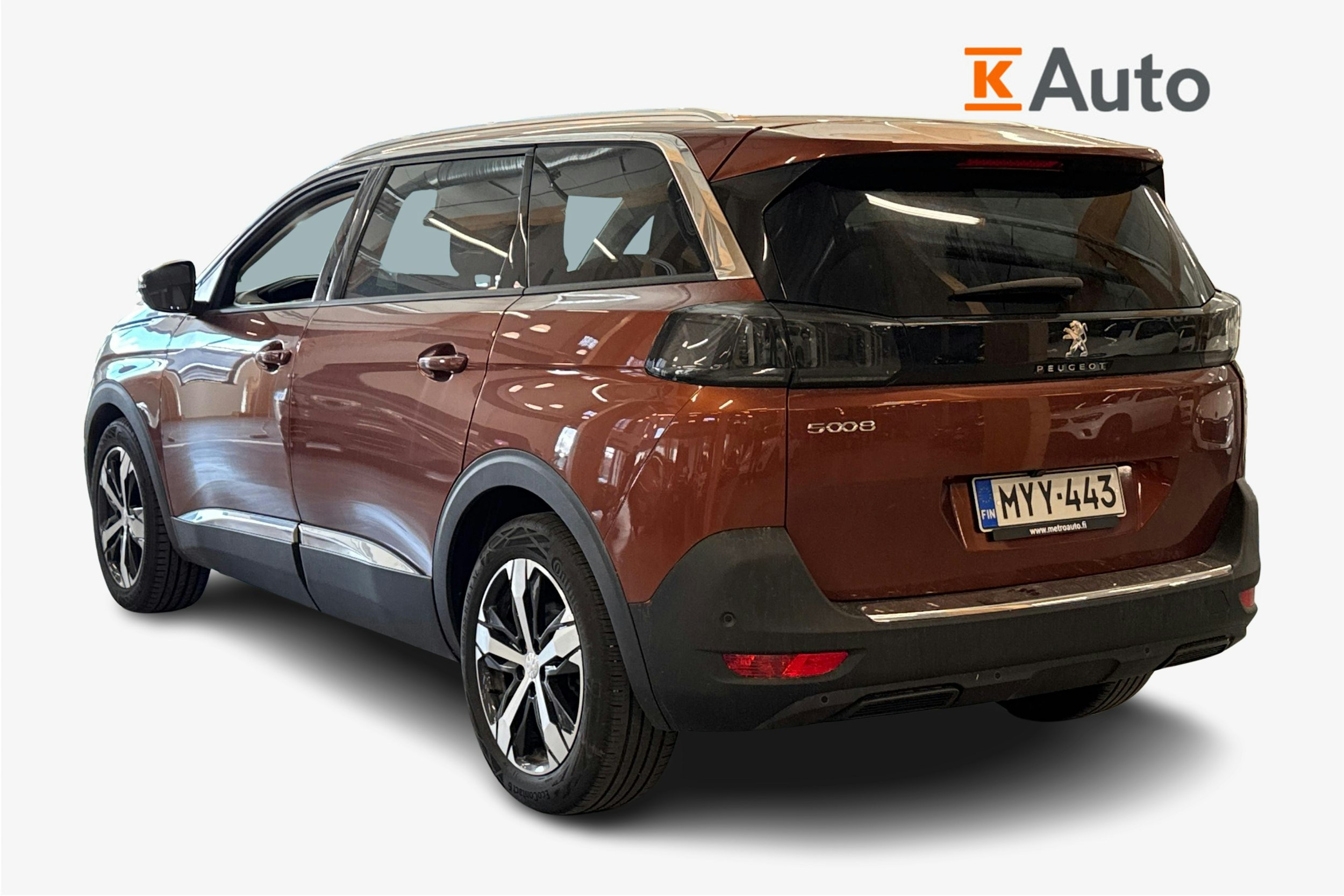 ruskea (beige) Peugeot 5008 2021 kuva 2.