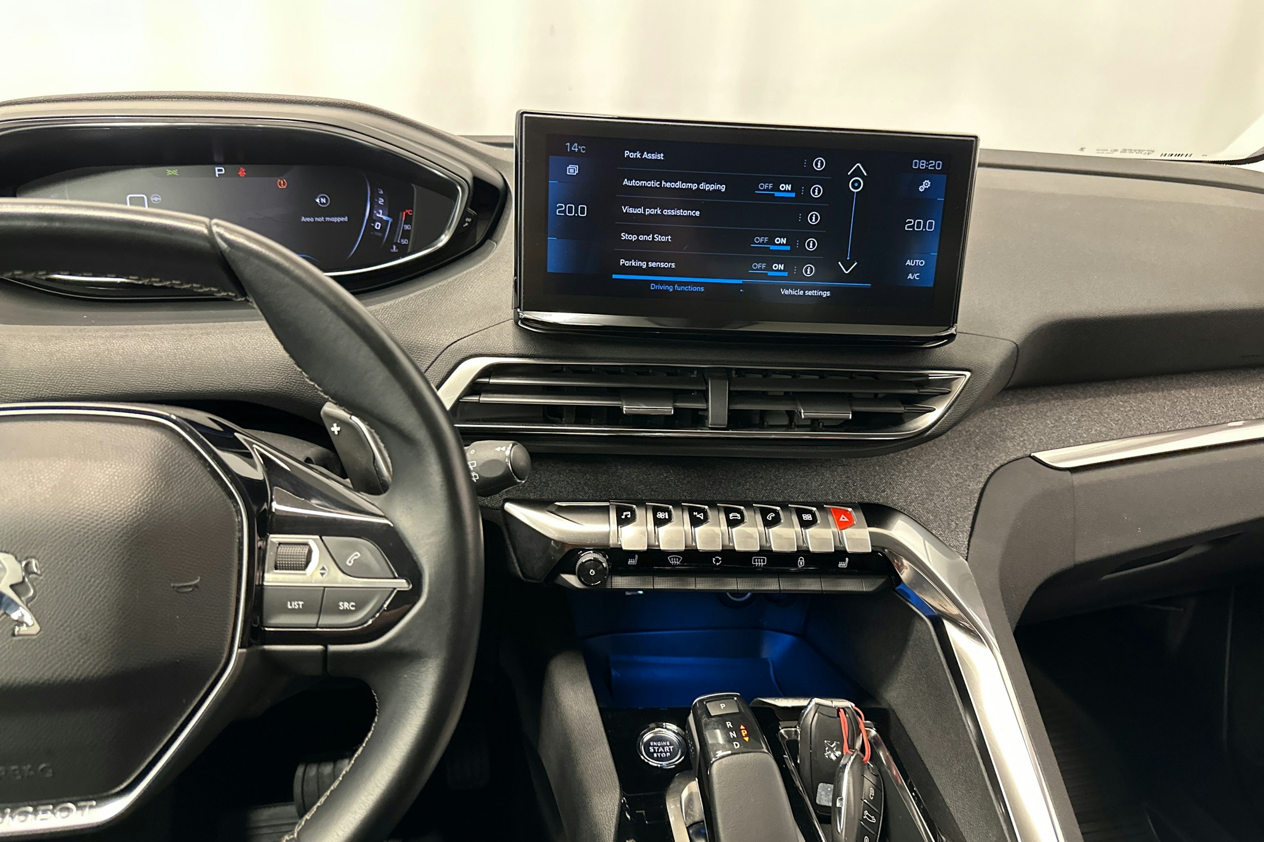 ruskea (beige) Peugeot 5008 2021 kuva 20.