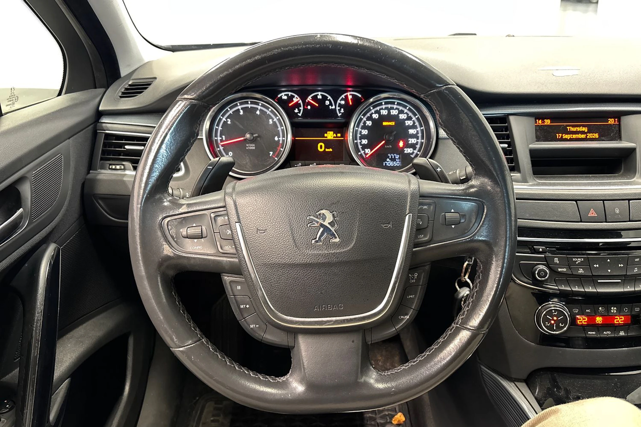 harmaa Peugeot 508 2011 kuva 16.