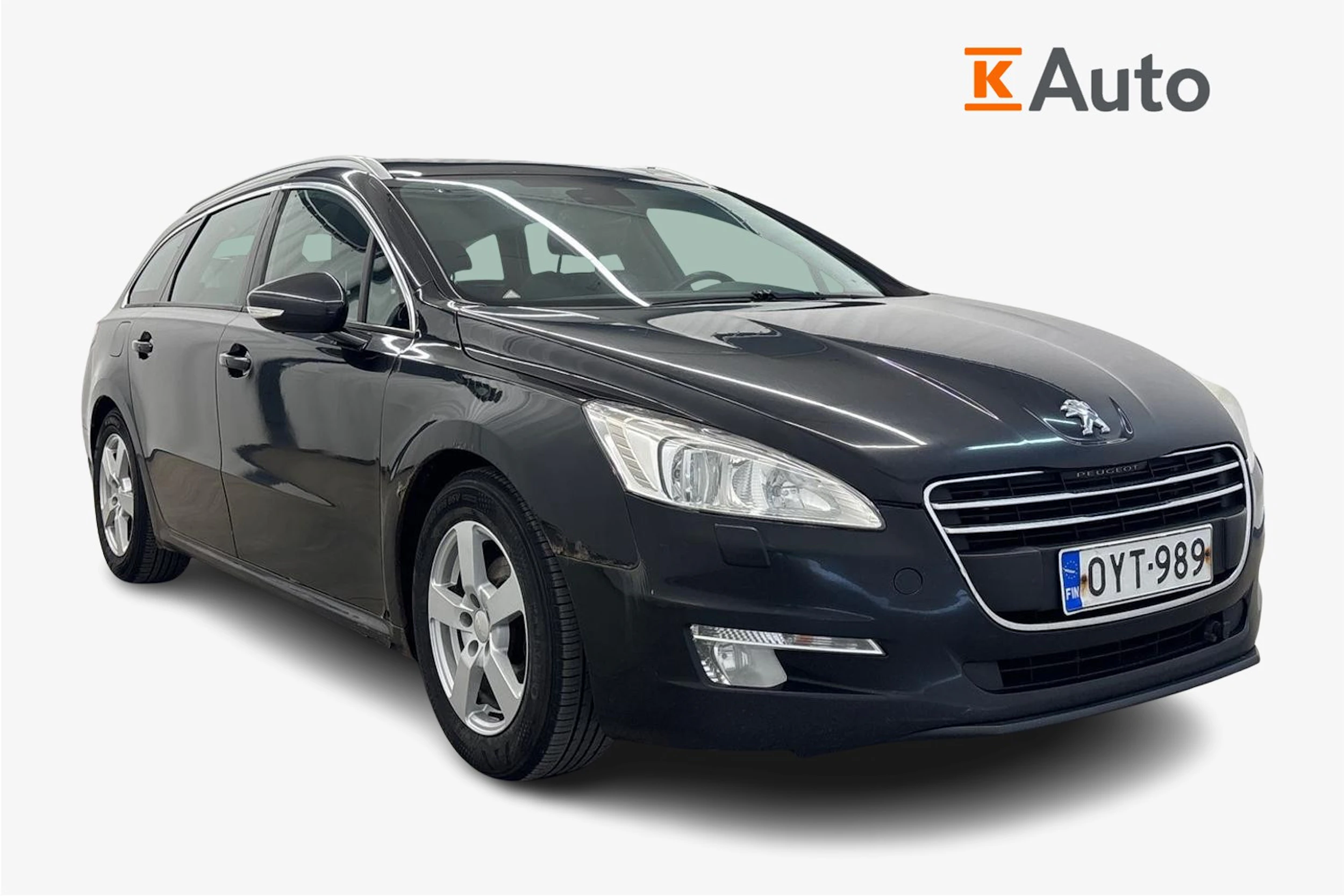 musta Peugeot 508 2011 kuva 1.