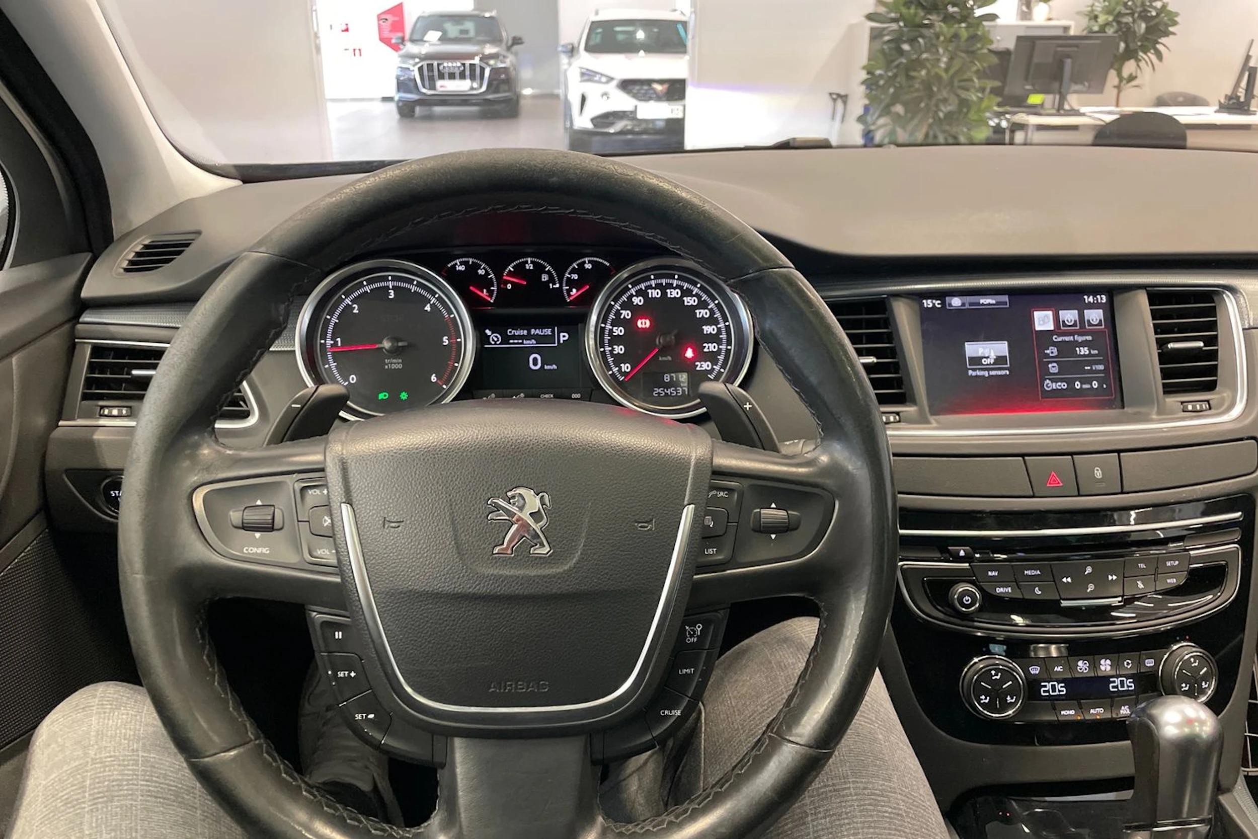 Musta Peugeot 508 2016 kuva 15.