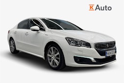 valkoinen Peugeot 508 2016 kuva 1.