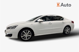 valkoinen Peugeot 508 2016 kuva 6.