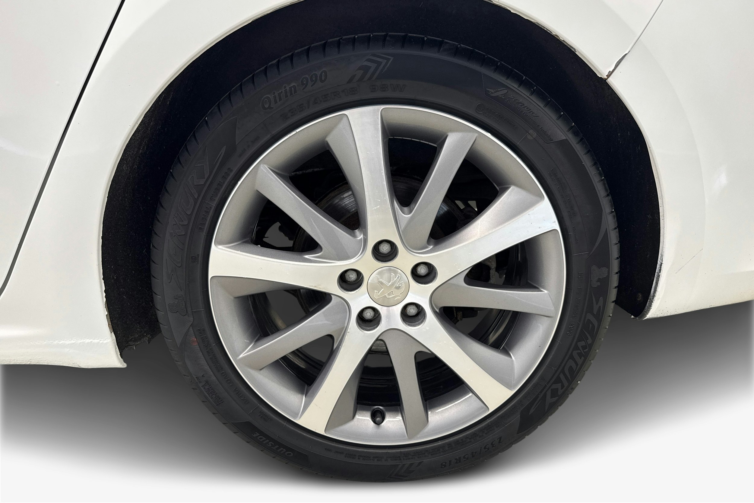 valkoinen Peugeot 508 2016 kuva 11.