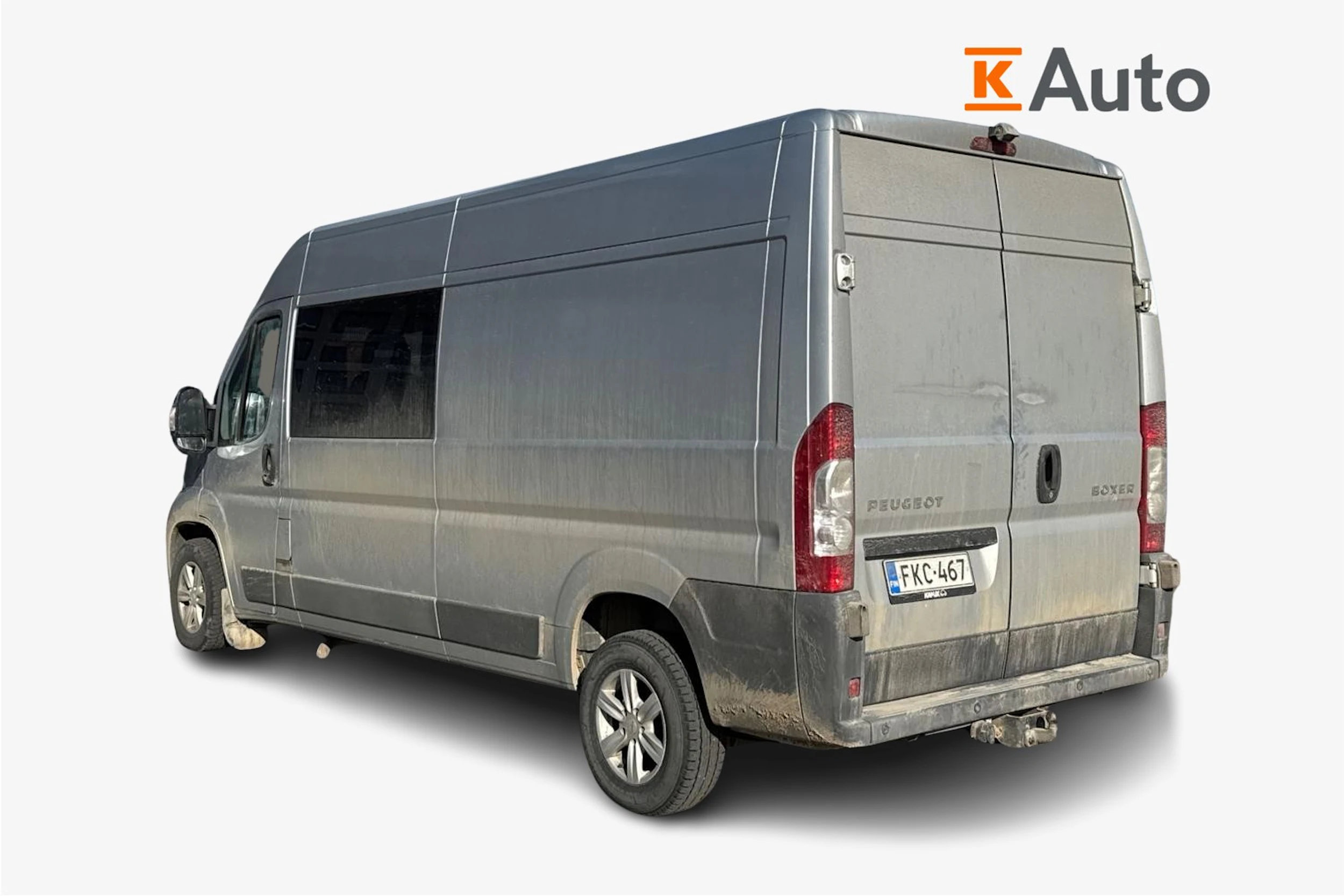 harmaa Peugeot Boxer 2012 kuva 2.
