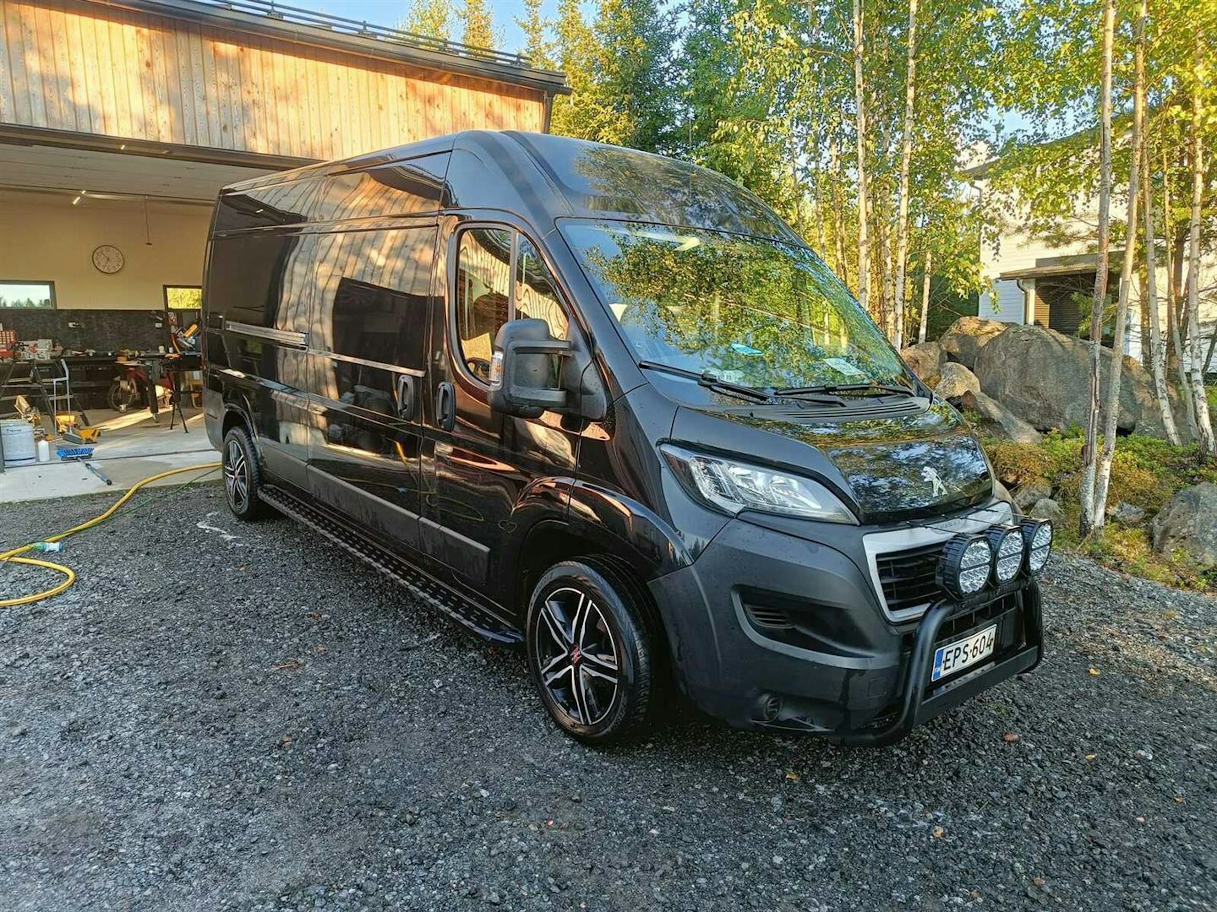 Musta Peugeot BOXER 2018 kuva 1.