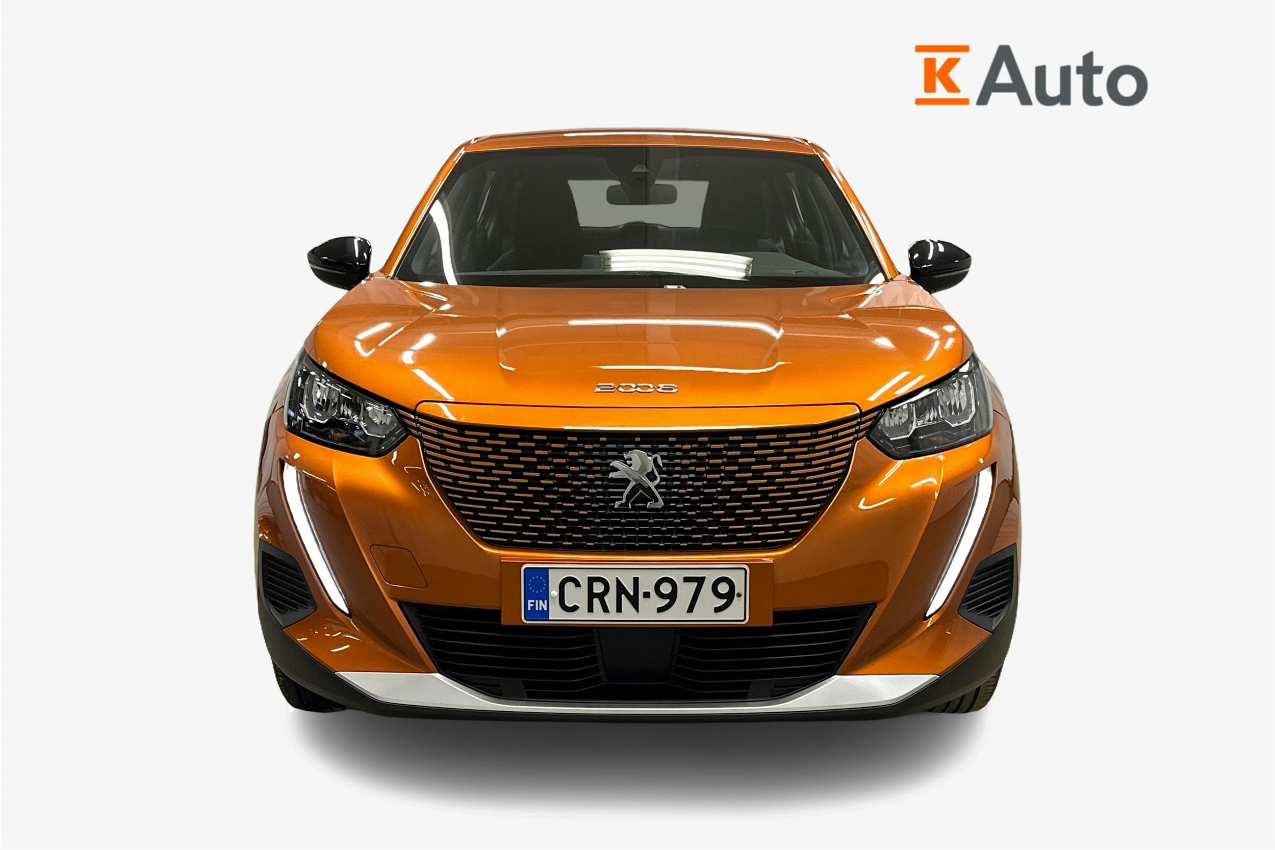 oranssi Peugeot e-2008 2023 kuva 5.