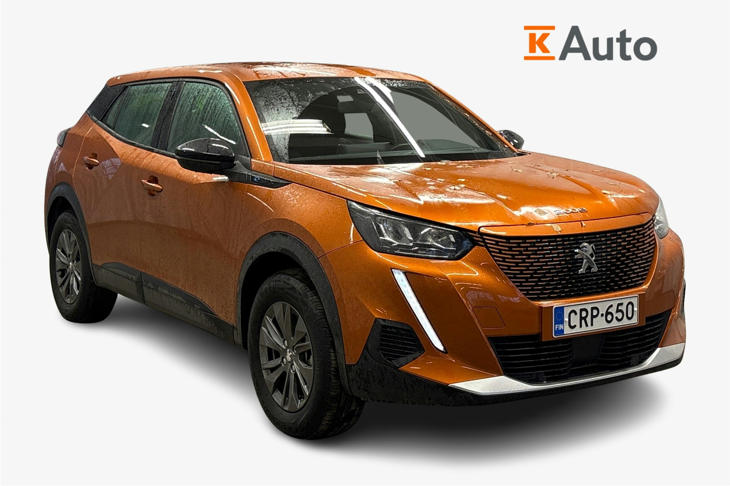 oranssi Peugeot e-2008 2023 kuva 1.