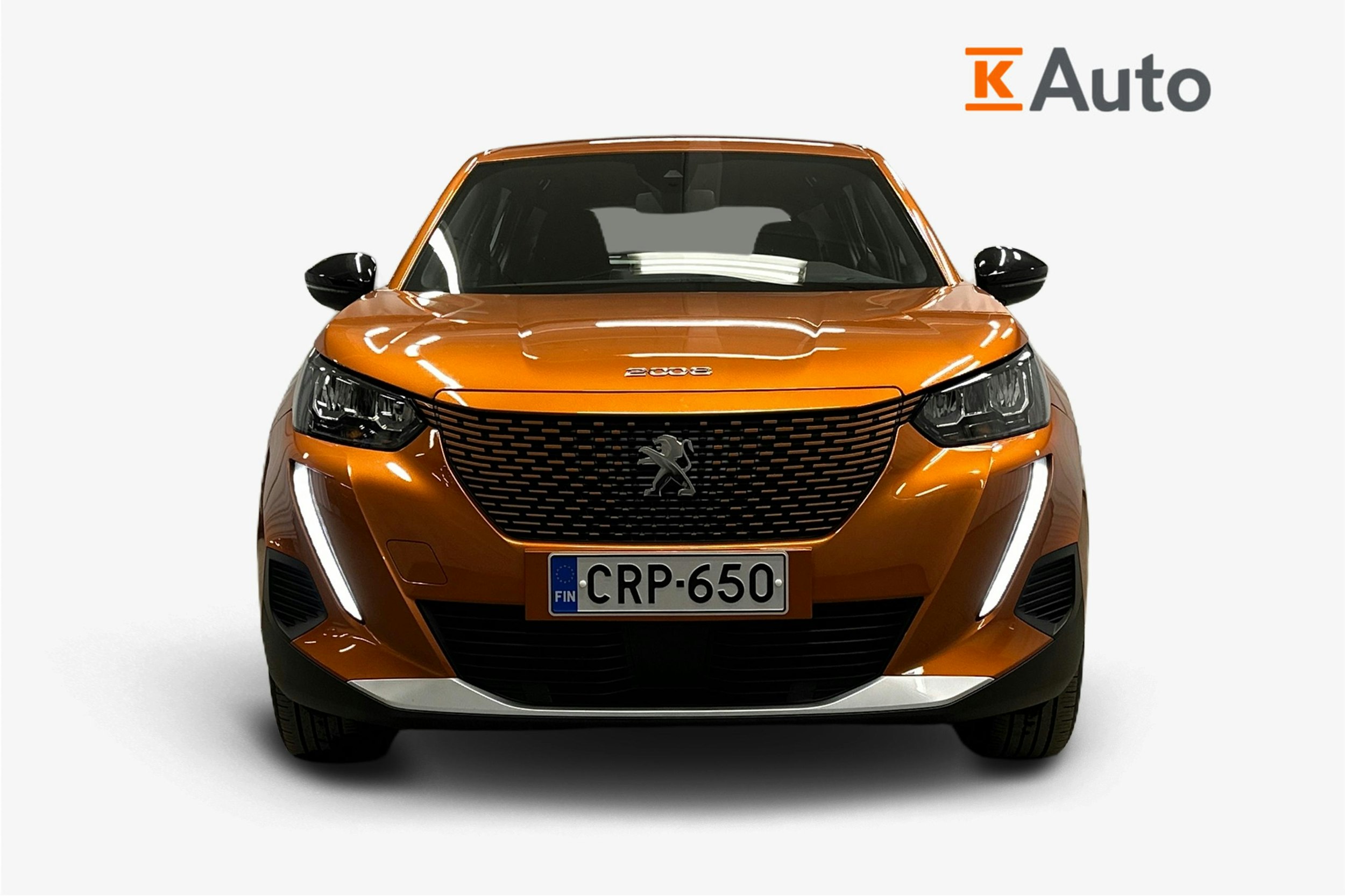 oranssi Peugeot e-2008 2023 kuva 5.