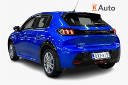 sininen Peugeot e-208 2020 kuva 2.