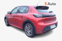 Punainen Peugeot e-208 2021 kuva 2.