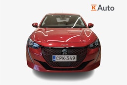 Punainen Peugeot e-208 2021 kuva 5.