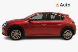Punainen Peugeot e-208 2021 kuva 6.