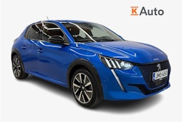 sininen Peugeot e-208 2021 kuva 1.