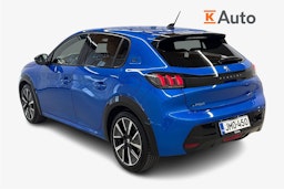 sininen Peugeot e-208 2021 kuva 2.