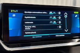 sininen Peugeot e-208 2021 kuva 19.
