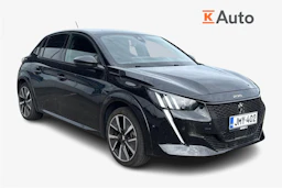 musta Peugeot e-208 2021 kuva 1.