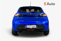 sininen Peugeot e-208 2022 kuva 3.