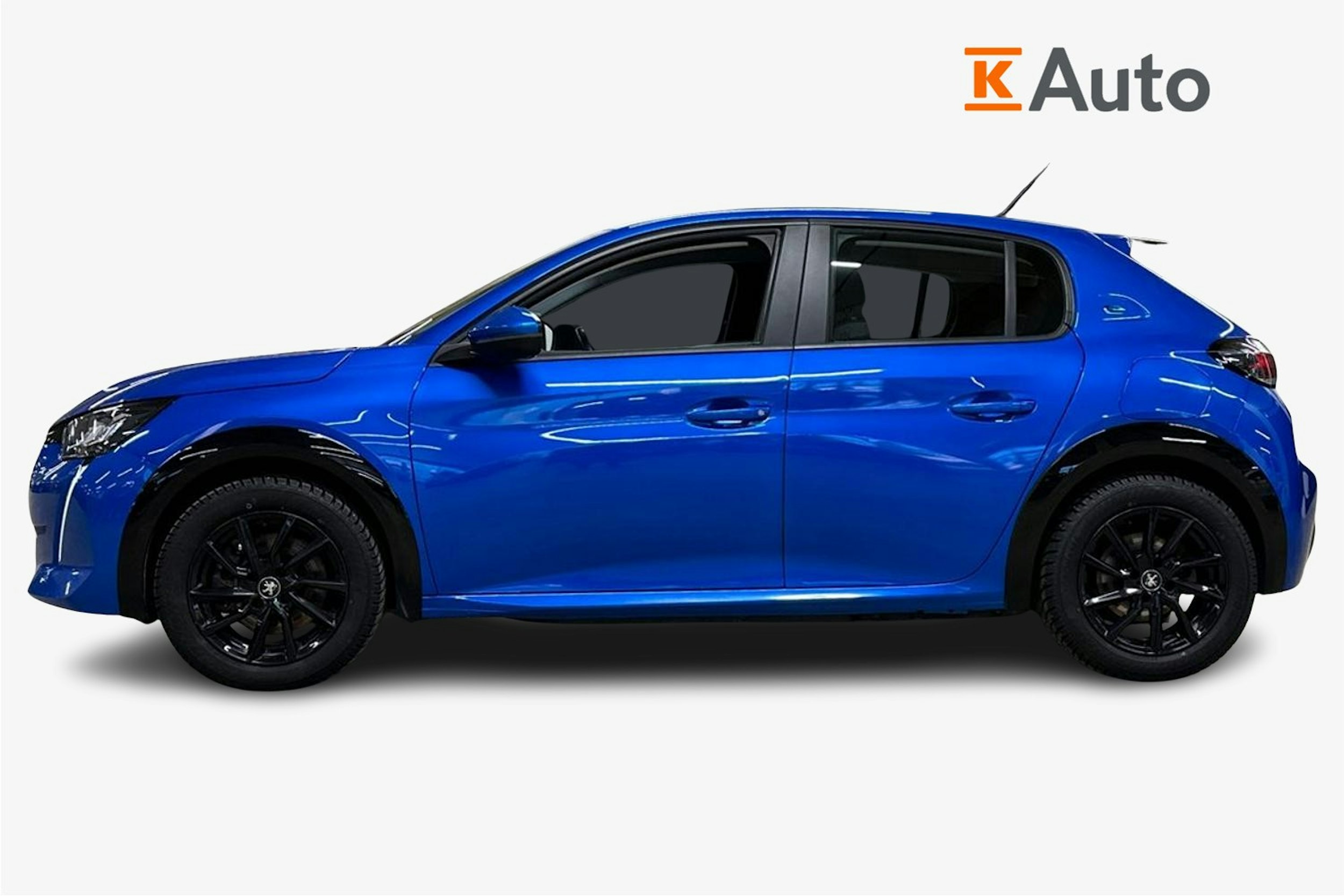 sininen Peugeot e-208 2022 kuva 6.