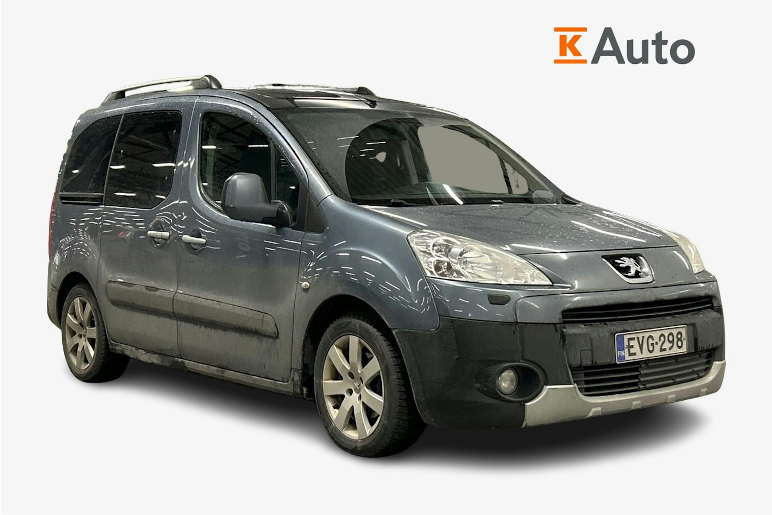 harmaa Peugeot Partner 2009 kuva 1.