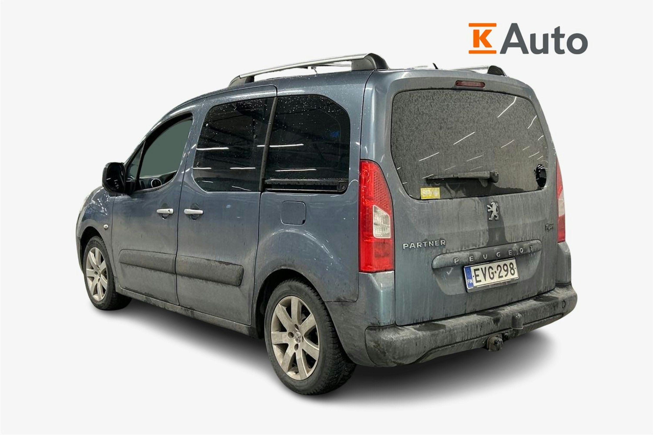 harmaa Peugeot Partner 2009 kuva 2.