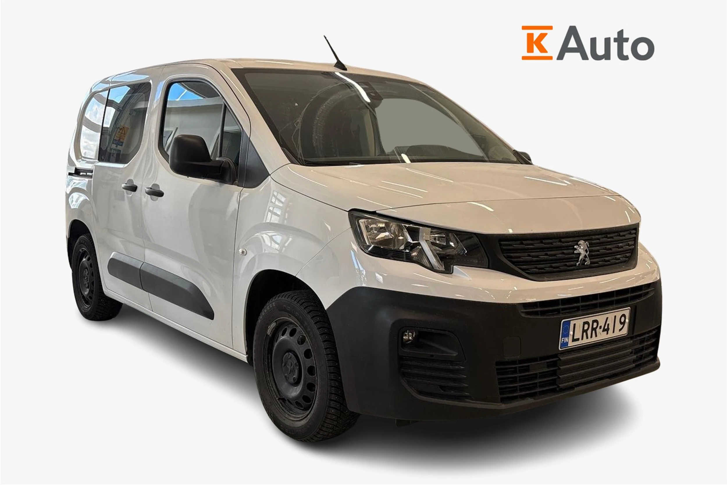 valkoinen Peugeot Partner 2022 kuva 1.