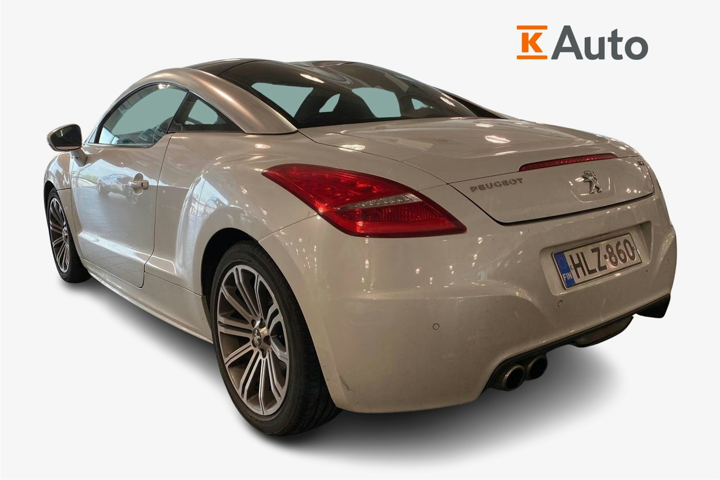 Valkoinen Peugeot RCZ 2010 kuva 2.
