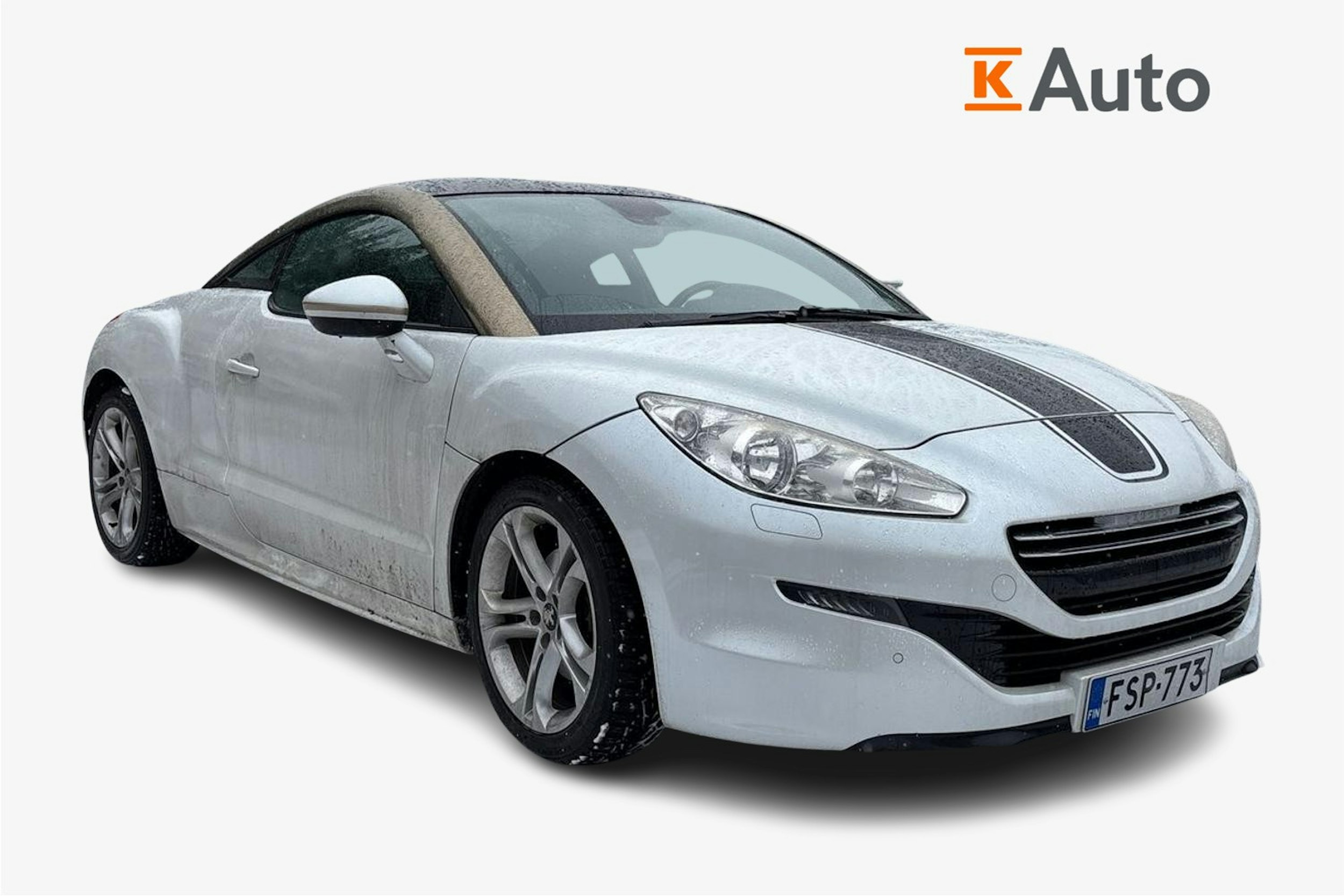 valkoinen Peugeot RCZ 2013 kuva 1.