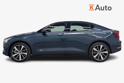 sininen Polestar 2 2021 kuva 6.