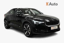 musta Polestar 2 2021 kuva 1.