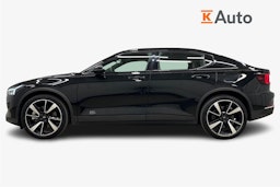 musta Polestar 2 2021 kuva 6.