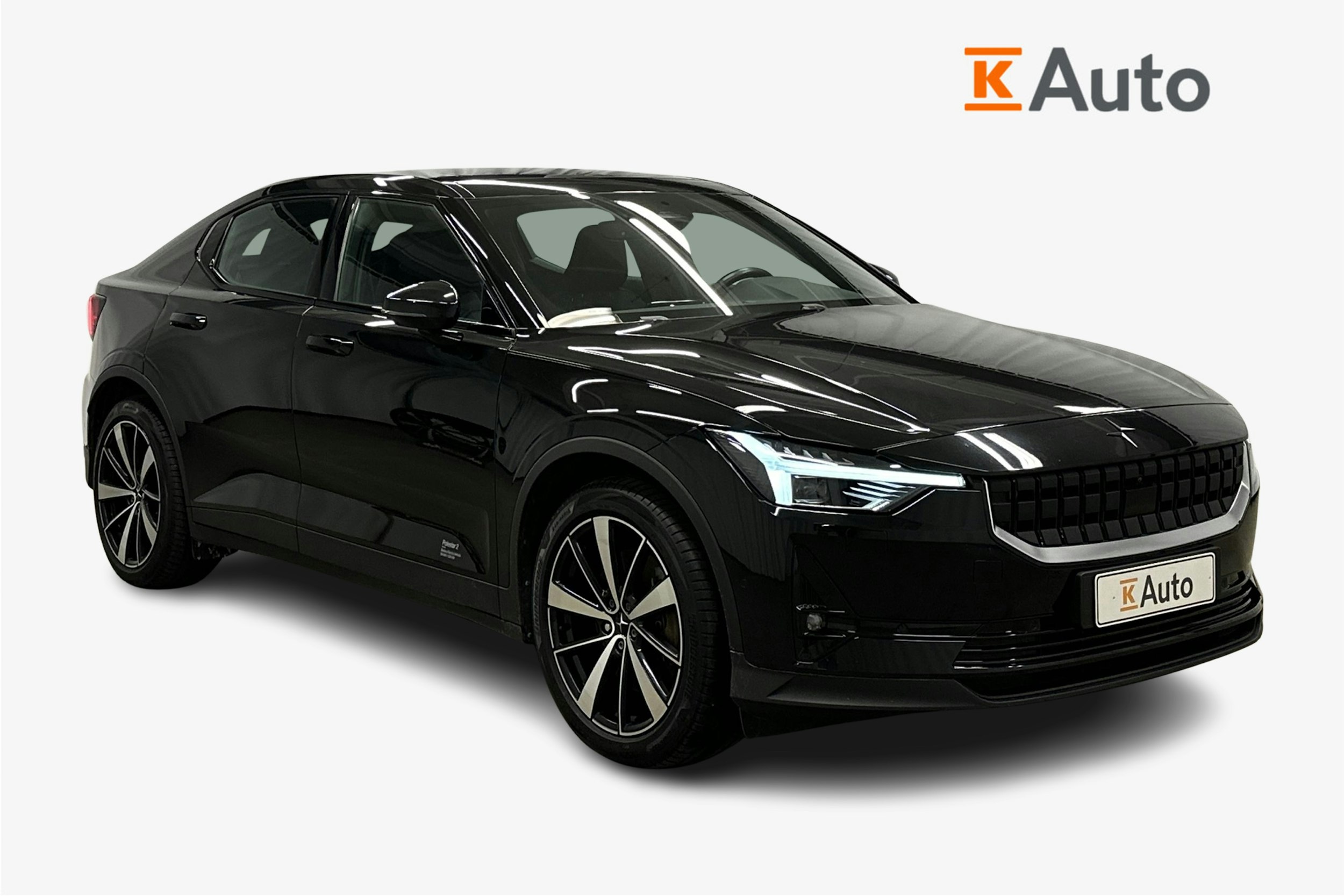 musta Polestar 2 2021 kuva 1.