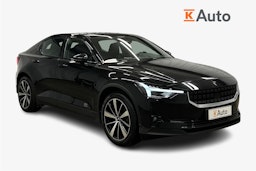 musta Polestar 2 2021 kuva 1.