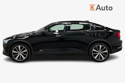 musta Polestar 2 2021 kuva 6.