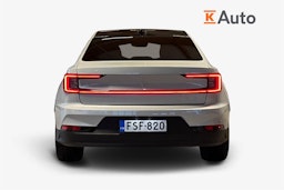 Valkoinen Polestar 2 2021 kuva 3.