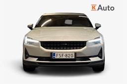Valkoinen Polestar 2 2021 kuva 5.
