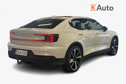 valkoinen Polestar 2 2021 kuva 2.