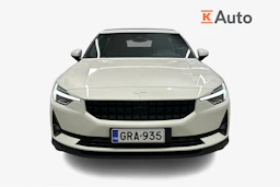 valkoinen Polestar 2 2021 kuva 4.