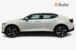valkoinen Polestar 2 2021 kuva 5.